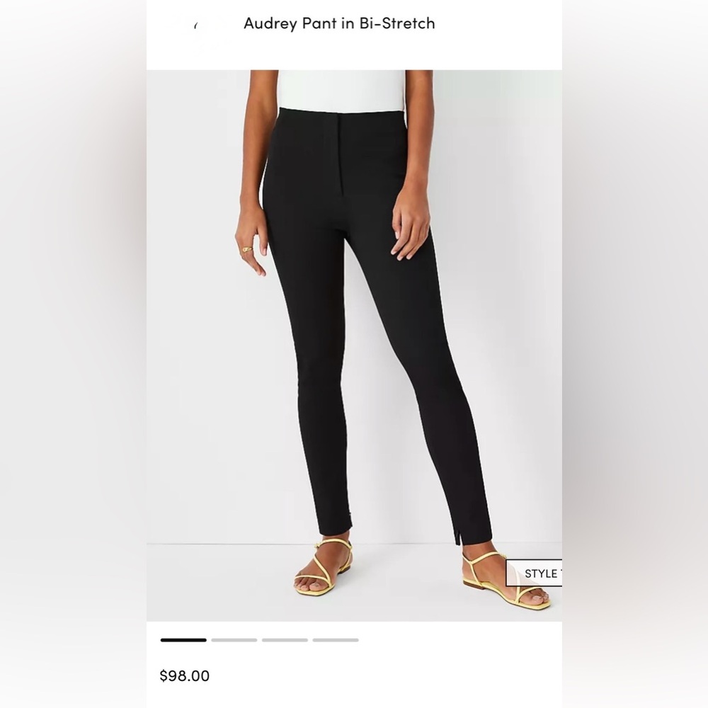 Ann Taylor Classic Black Trousers